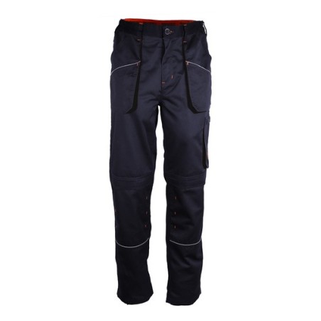 Pantalon de travail polyester coton 245 g/m2 léger confortable