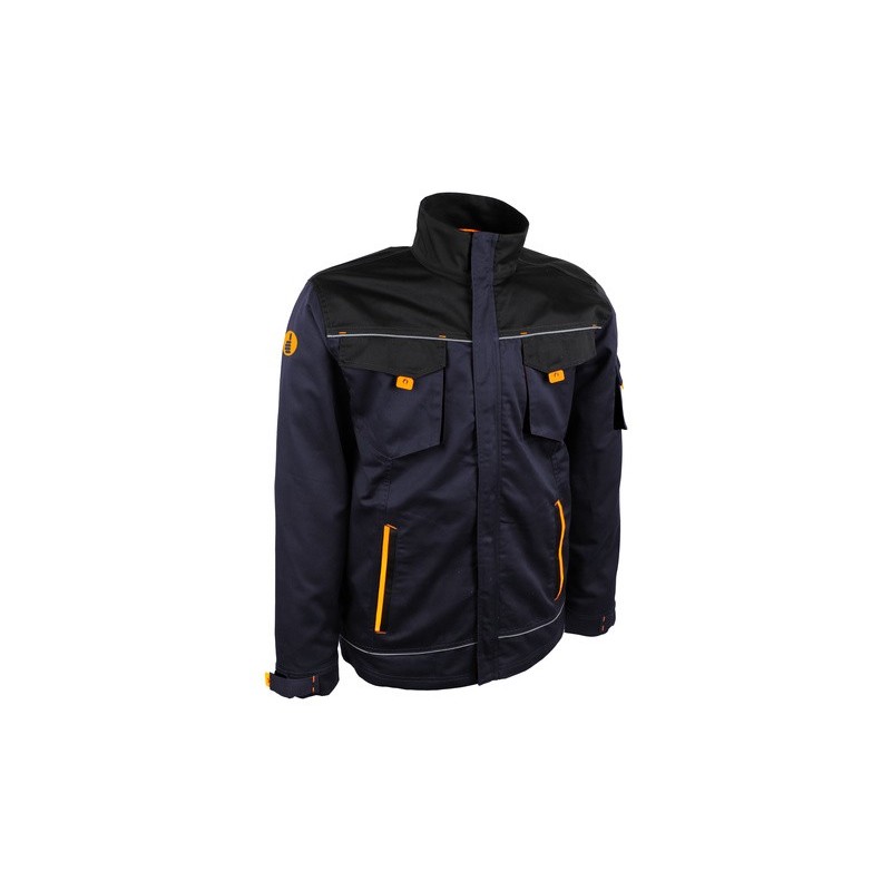 Veste de travail 65% polyester 35% coton 245 g/m2 multipoches