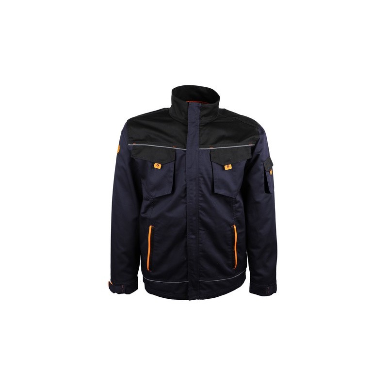 Veste de travail 65% polyester 35% coton 245 g/m2 multipoches