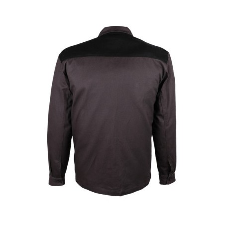 Veste de travail 100% coton 300 gr/m² bicolore pas chère