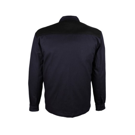 Veste de travail 100% coton 300 gr/m² bicolore pas chère