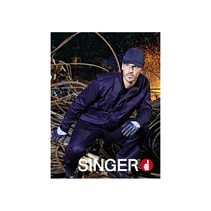 Veste de protection tissu retardateur de flamme 350 g/m2 bleu