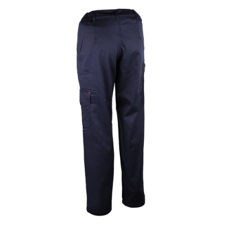 Pantalon de protection tissu retardateur de flamme 350 g/m2 bleu