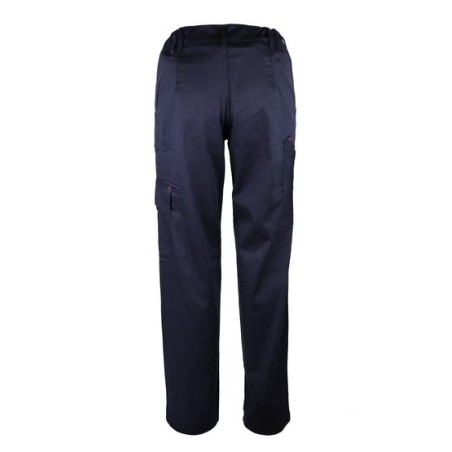 Pantalon de protection tissu retardateur de flamme 350 g/m2 bleu