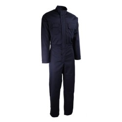 Combinaison de protection tissu retardateur de flamme 350 g/m2 bleu
