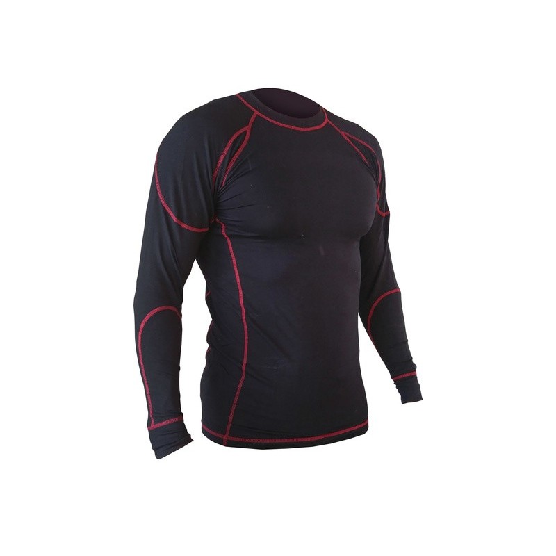 T-shirt à manches longues chaud contient du Tencel modal