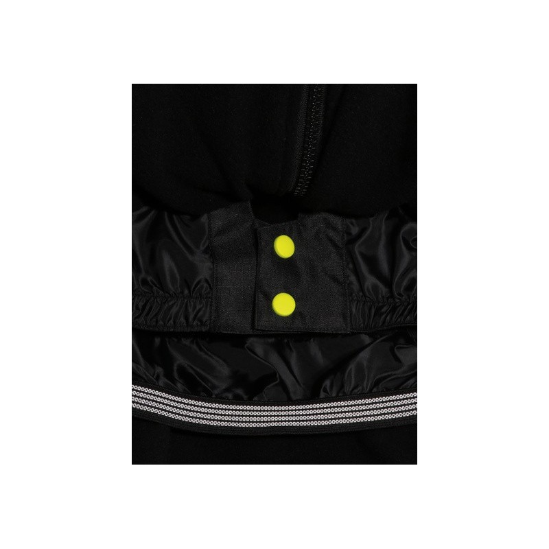 Blouson haute visibilité 2 en 1 manches amovibles doublure polaire