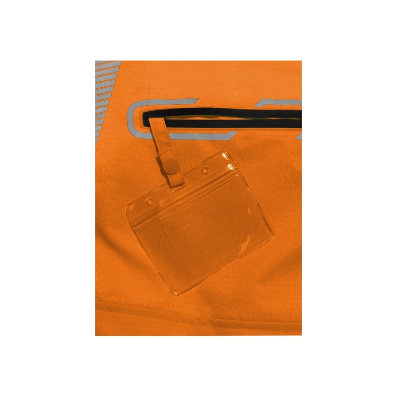 Blouson haute visibilité 2 en 1 manches amovibles doublure polaire