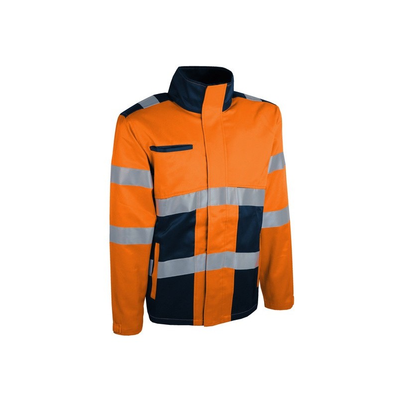 Veste de travail haute visibilité jaune ou orange Varma Varmo Singer