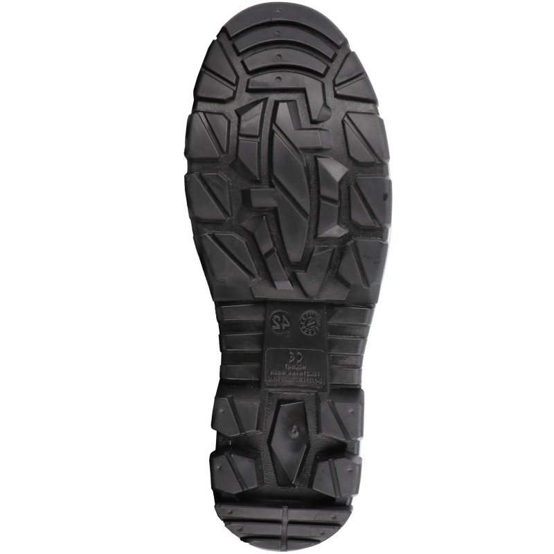Bottes de sécurité vertes S5 SRC EPI chaussures professionnelles
