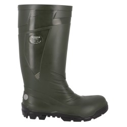 Bottes de sécurité vertes S5 SRC EPI chaussures professionnelles