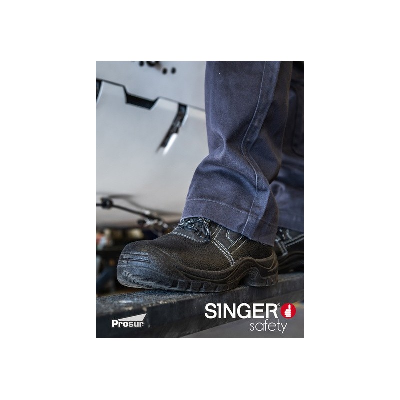 Chaussures montantes de sécurité en cuir S3 SRC premier prix