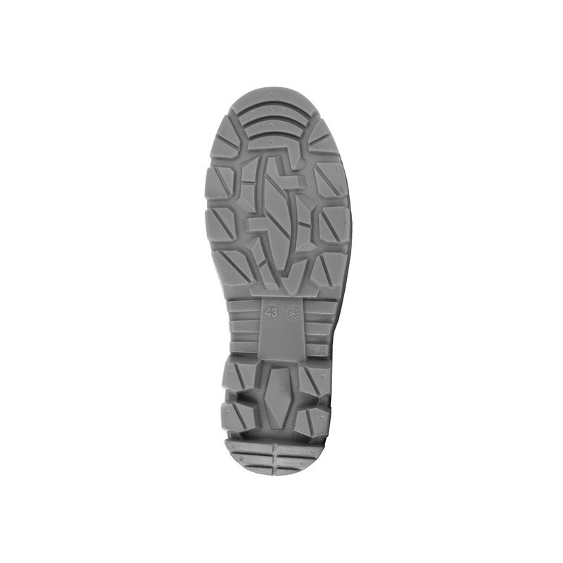 Botte PVC nitrile amagnétique blanche doublée viscose