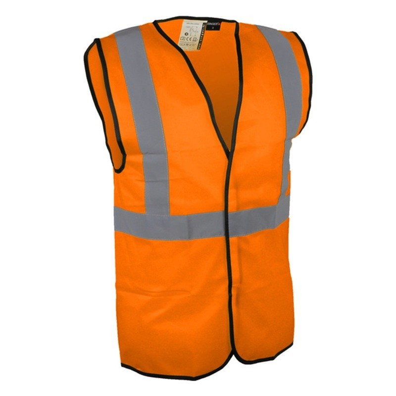 Gilet / Chasuble de Sécurité Haute Visibilité 3 Bandes Réfléchissantes