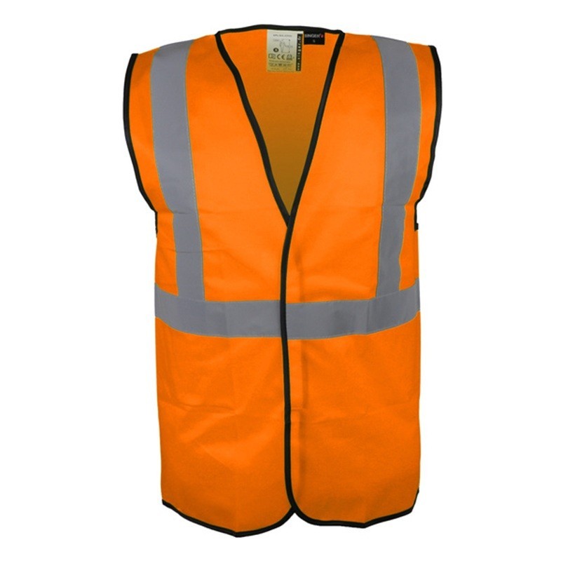 Gilet / Chasuble de Sécurité Haute Visibilité 3 Bandes Réfléchissantes