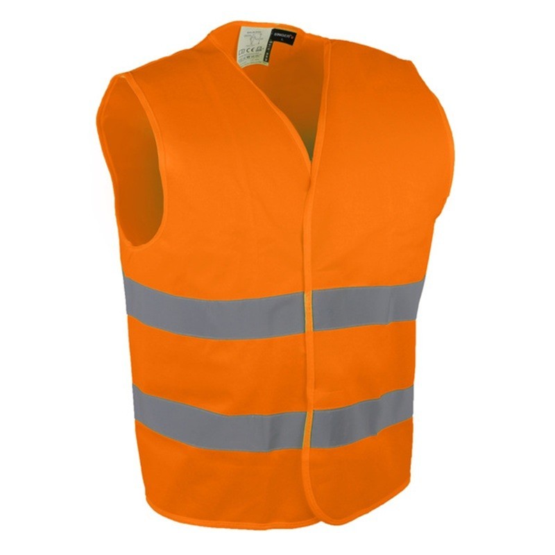 Gilet de Signalisation Haute Visibilité 2 Bandes Réfléchissantes