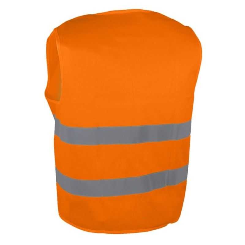 Gilet de Signalisation Haute Visibilité 2 Bandes Réfléchissantes