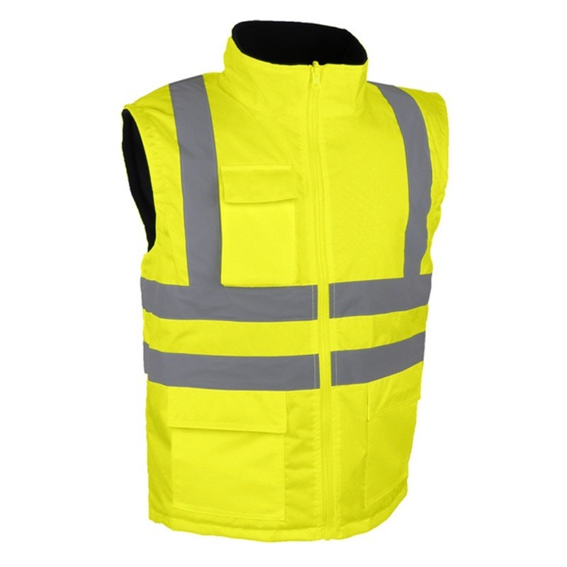 Gilet de signalisation doublé polaire / Veste sans manche HV