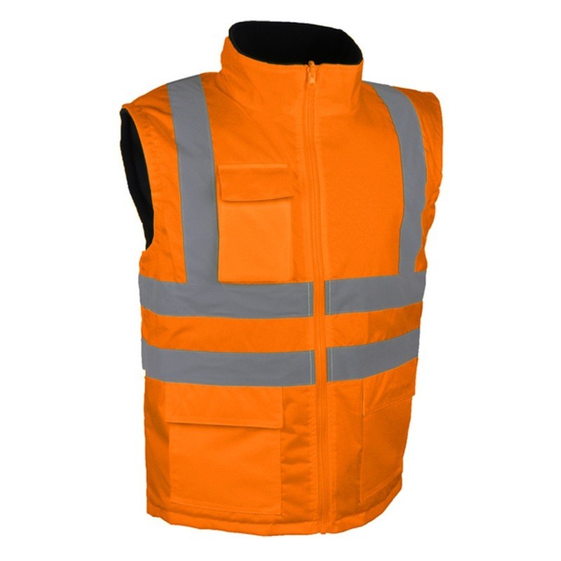 Gilet de signalisation doublé polaire / Veste sans manche HV