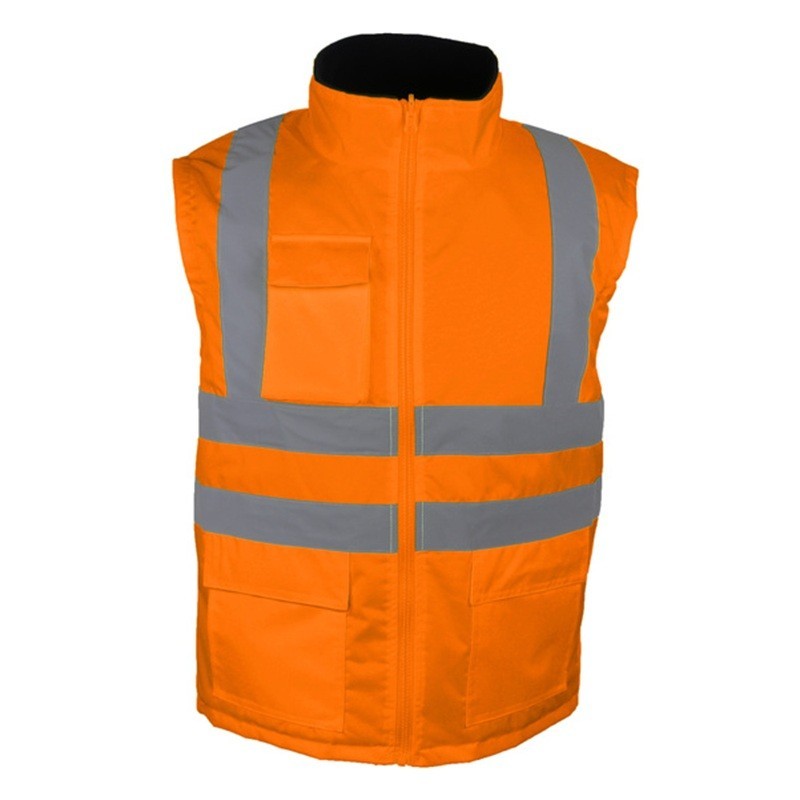 Gilet de signalisation doublé polaire / Veste sans manche HV