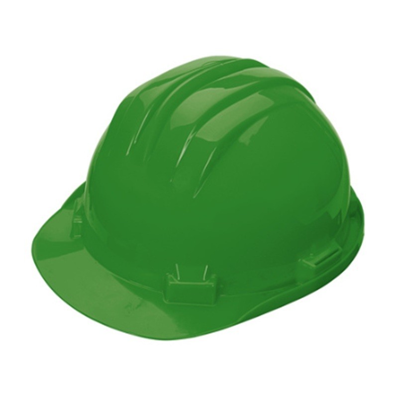 Casque chantier plastique premier prix pas cher blanc model classique