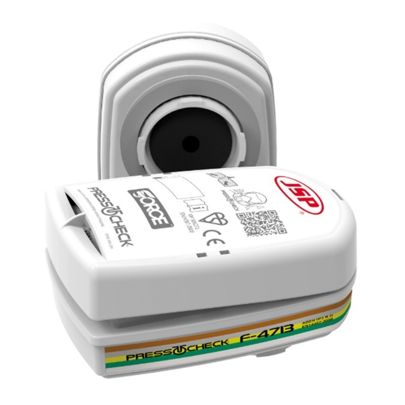 Masque respiratoire avec filtres ABEK1P3R Force 8 taille M cartouches