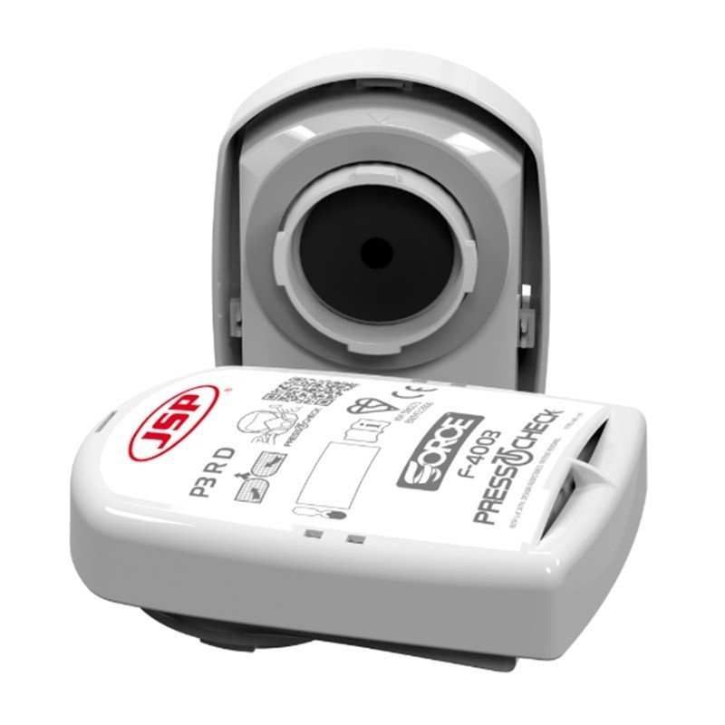 Demi-masque sans entretien FORCE8 avec paire de filtres particules JSP