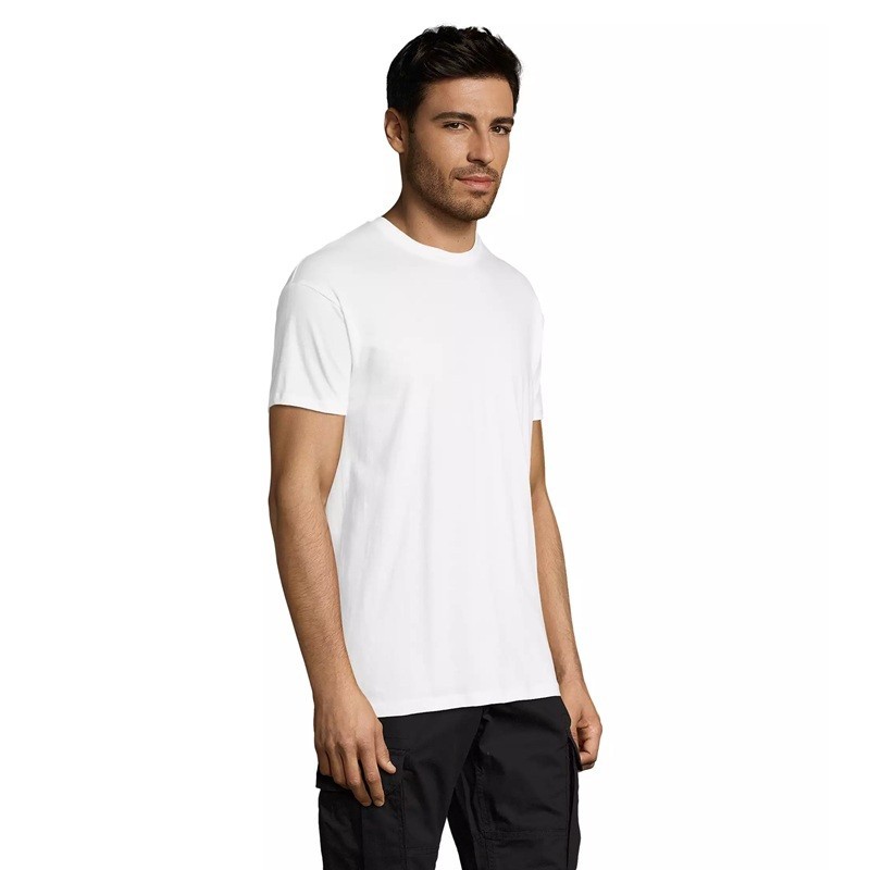 T-shirt unisexe 100% coton semi-peigné Ringspun - REGENT de SOL'S