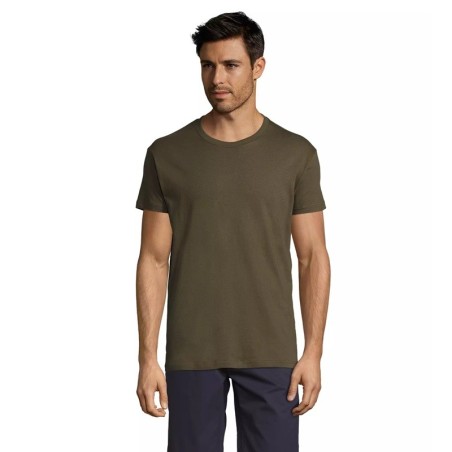 T-shirt unisexe 100% coton semi-peigné Ringspun - REGENT de SOL'S