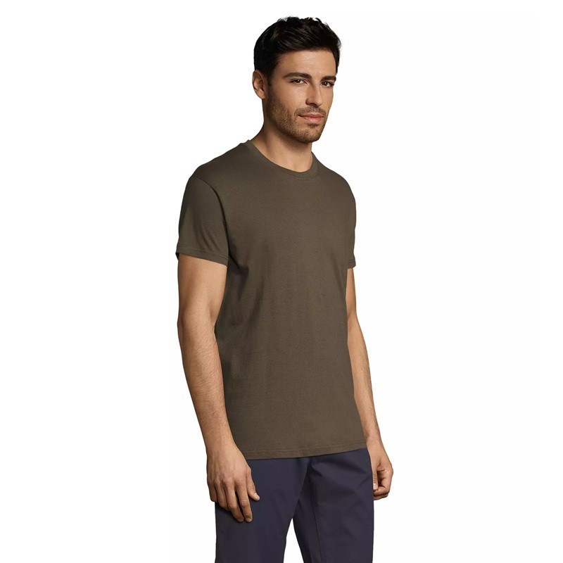 T-shirt unisexe 100% coton semi-peigné Ringspun - REGENT de SOL'S