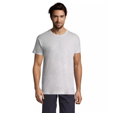 T-shirt unisexe 100% coton semi-peigné Ringspun - REGENT de SOL'S