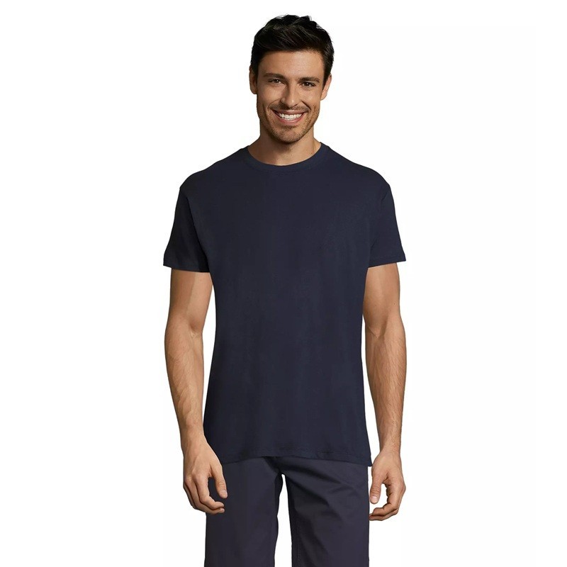 T-shirt unisexe 100% coton semi-peigné Ringspun - REGENT de SOL'S