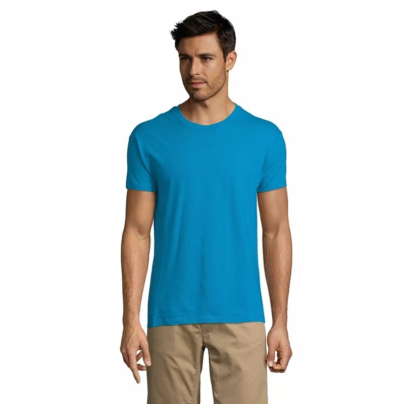 T-shirt unisexe 100% coton semi-peigné Ringspun - REGENT de SOL'S