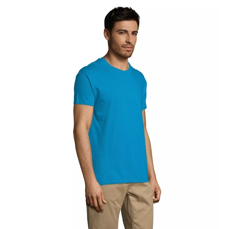 T-shirt unisexe 100% coton semi-peigné Ringspun - REGENT de SOL'S