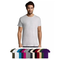 T-shirt unisexe 100% coton semi-peigné Ringspun - REGENT de SOL'S
