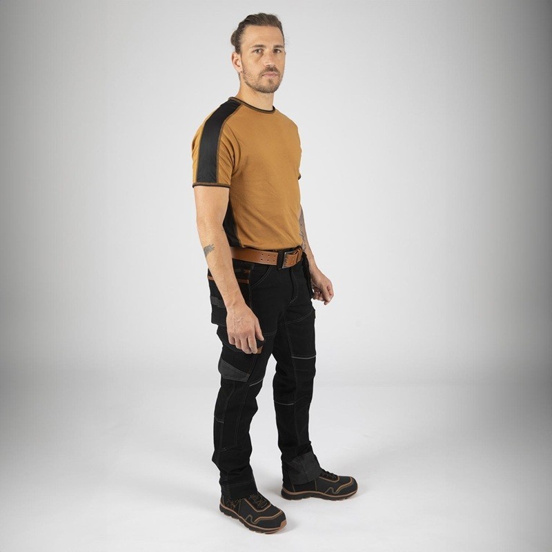 T-shirt de travail col rond 100% coton 160g/m² Jersey - ANDY