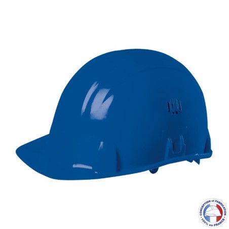 Casque de chantier Français Brennus Aéré CAS, serrage à glissière - SINGER