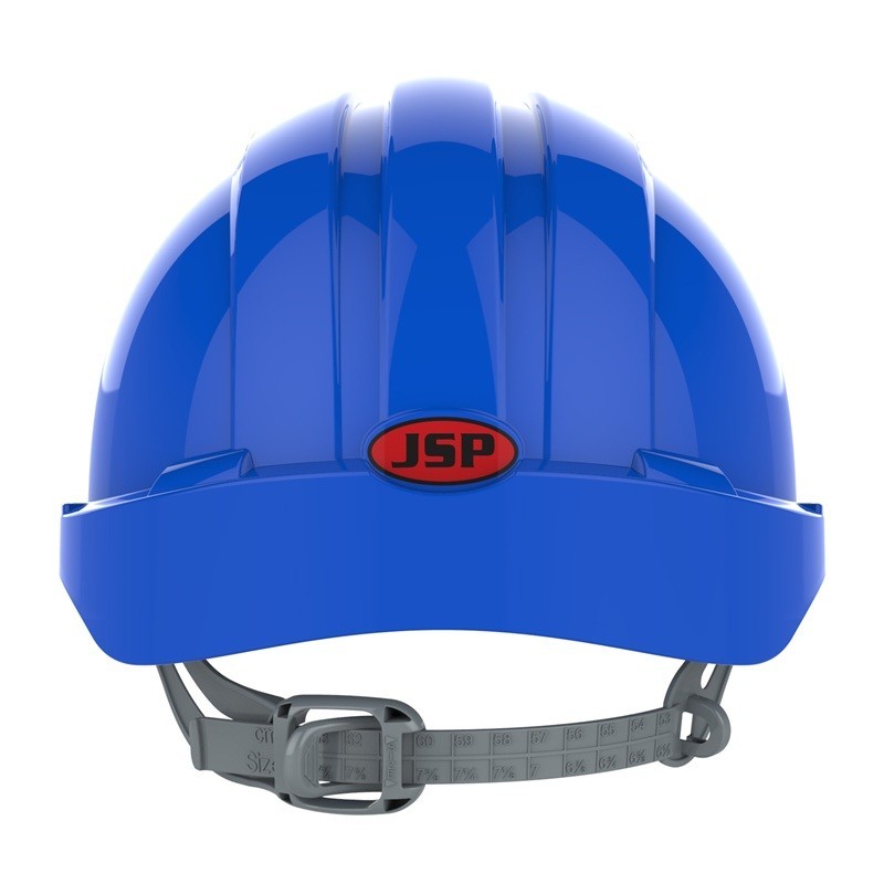 Casque chantier ventilé avec visière blanc bleu norme 397 homme femme