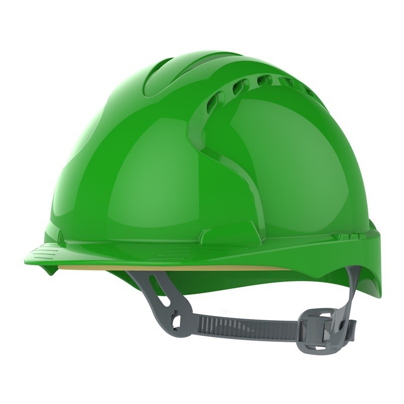Casque chantier ventilé avec visière blanc bleu norme 397 homme femme