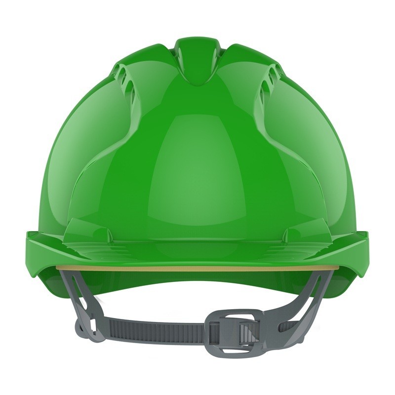 Casque chantier ventilé avec visière blanc bleu norme 397 homme femme