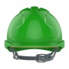 Casque chantier ventilé avec visière blanc bleu norme 397 homme femme Casque chantier ventilé avec visière blanc bleu norme 397 homme femme