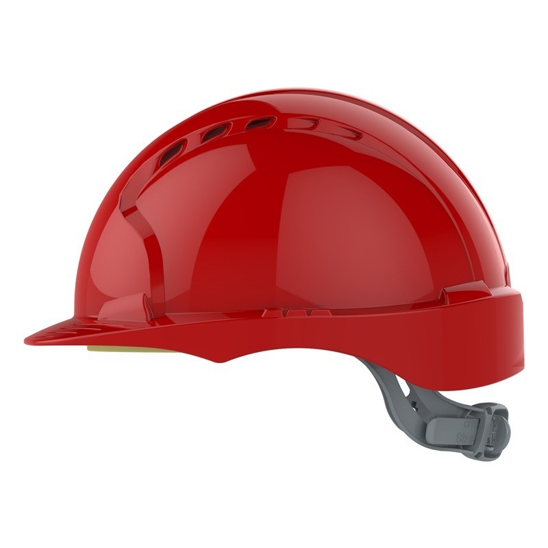 Casque chantier ventilé avec visière blanc bleu norme 397 homme femme