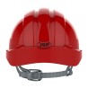 Casque chantier ventilé avec visière blanc bleu norme 397 homme femme Casque chantier ventilé avec visière blanc bleu norme 397 homme femme