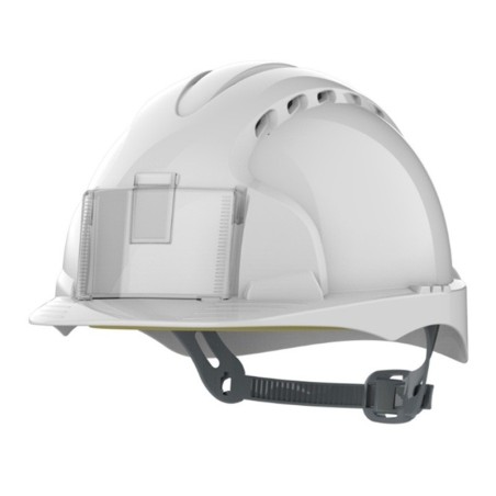 Casque de chantier Ventilé EVO2 avec porte badge - JSP - Protection de la tête 1