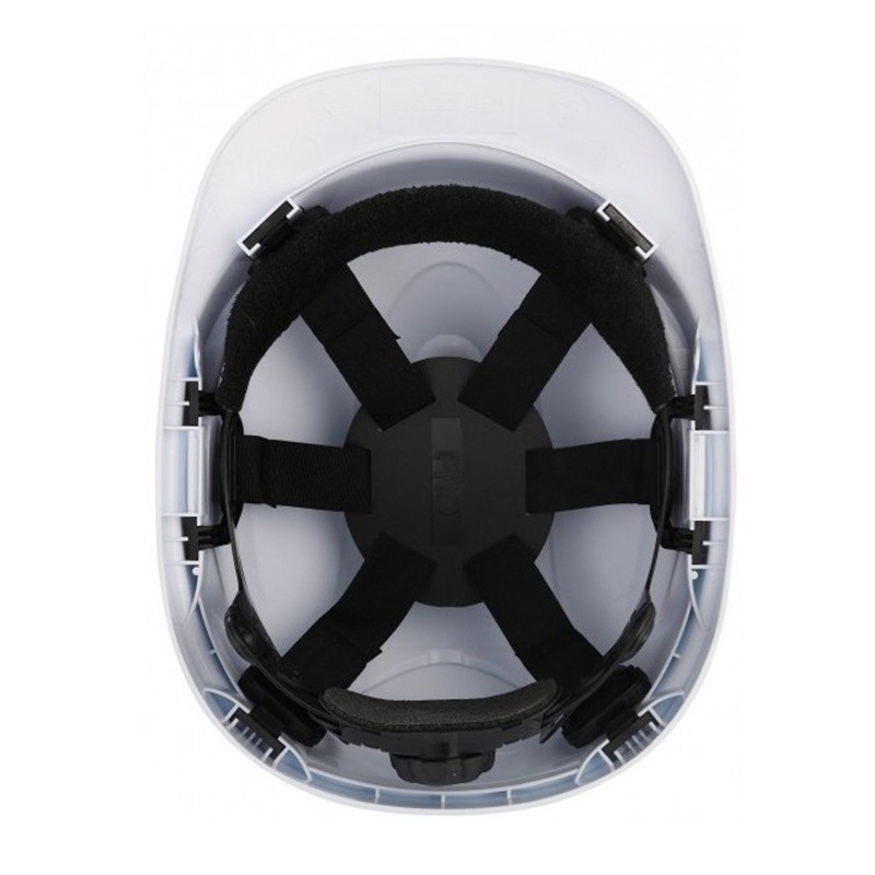 Casque chantier ABS 8 points fixation non aéré électriquement isolant