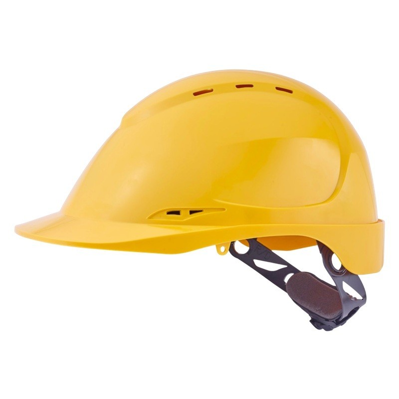 Casque de chantier ABS 8 point de fixation modèle aéré FORCE Singer