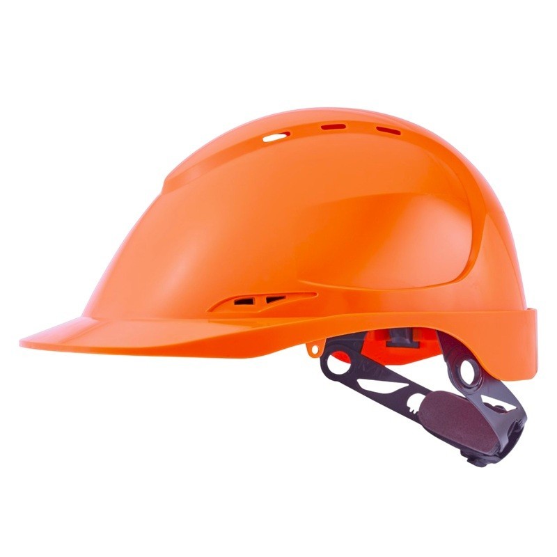 Casque de chantier ABS 8 point de fixation modèle aéré FORCE Singer