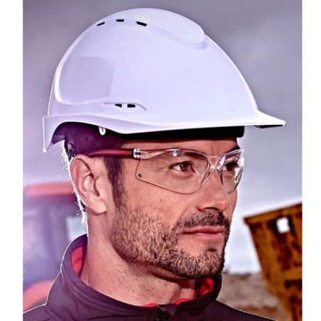 Casque de chantier ABS 8 point de fixation modèle aéré FORCE Singer