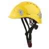 Casque monteur Ventilé ALPIN avec jugulaire et attaches lampe frontale