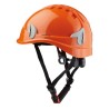 Casque monteur Ventilé ALPIN avec jugulaire et attaches lampe frontale